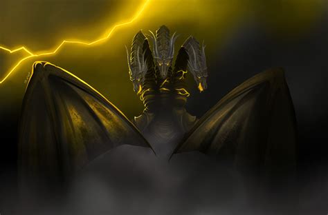 King Ghidorah - King Of The Monsters by Solaphea on DeviantArt