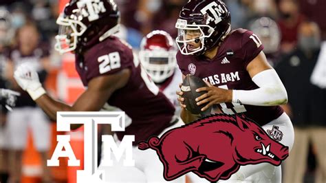 Texas A&M Football Highlights vs Arkansas || 10.31.2020 - YouTube