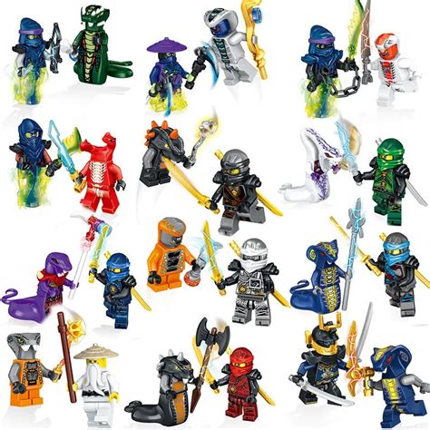 New Arrivals Wholesale 31035 24pcs/Set Ninjas Character Building Blocks ...