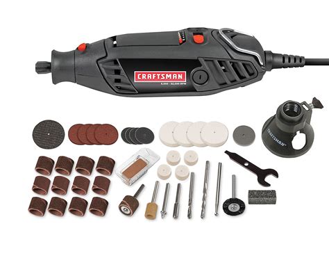 Craftsman Variable Speed Rotary Tool Kit - 40 Accessories Included