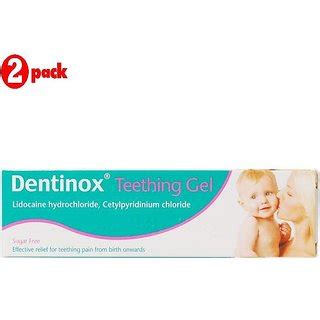 Buy Dentinox Teething Gel - 15G (Pack of 2) Online @ ₹1100 from ShopClues