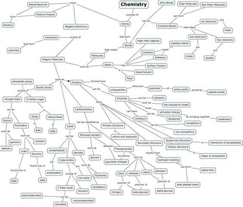 Organic Chemistry Mind Map - ChristianminHester