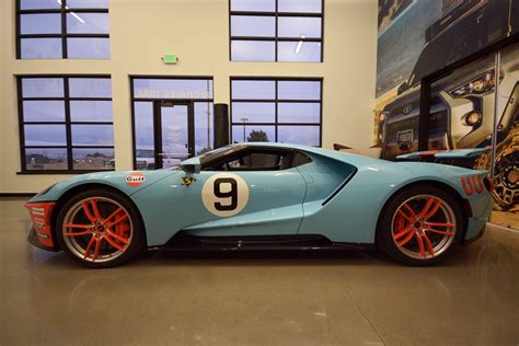 Ford GT Gulf Livery Graphics · SCS Wraps