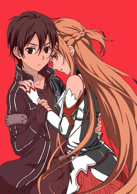 Kirito and Asuna Fan Art by patjgray67 on DeviantArt