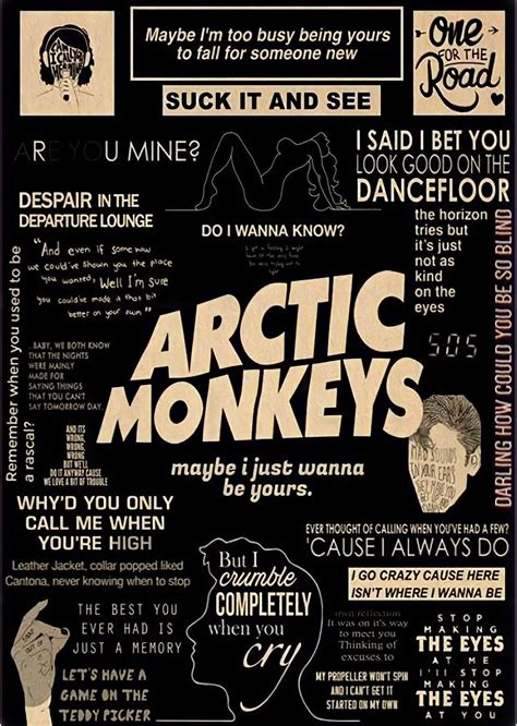 Artic Monkeys Trilogy 3 X Classic A3 Posters - Etsy UK | Arctic monkeys ...