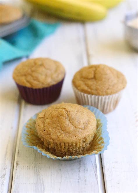 Easy Kodiak Cakes Banana Muffins - boys ahoy