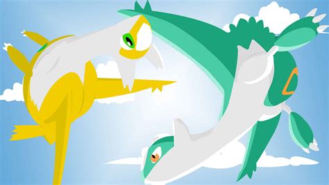 Shiny Latios & Latias | HD Wallpapers