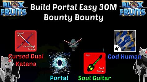 Highlights Best Combo Portal + God Human + CDK + Soul Guitar (Blox ...