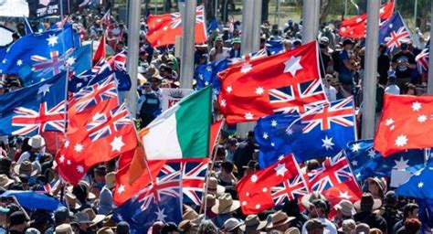 Why the Australian red ensign flag was co-opted by anti-vaxxer protesters