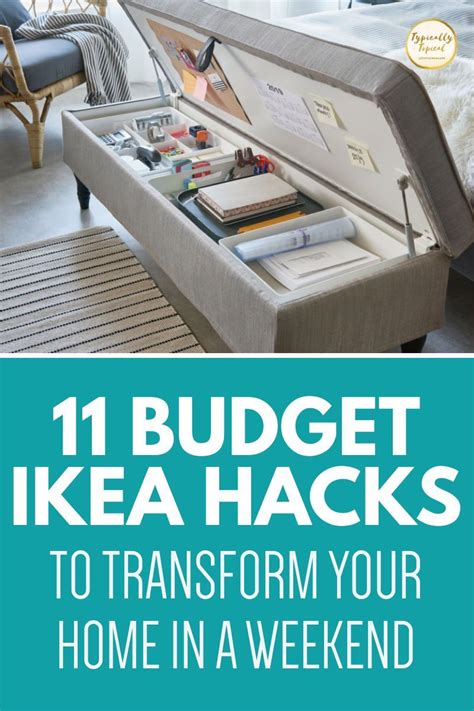 Ikea Diy, Easy Ikea Hack, Ikea Hack Ideas, Diy Ikea Hacks, Ikea Decor, Ikea Storage Boxes ...