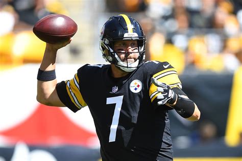 Steelers QB Ben Roethlisberger is nearing two career milestones ...