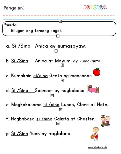 Pantukoy Worksheets|Free Filipino and English worksheets |abakada.ph