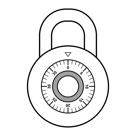 Lock Vector Icon 554597 Vector Art at Vecteezy