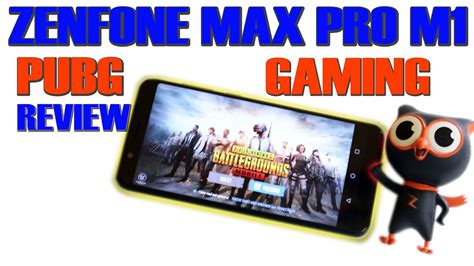 PUBG on Asus Zenfone Max Pro M1 Gaming Review with Heating Test - YouTube