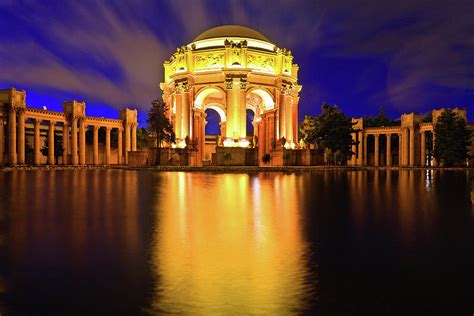 Palace Of Fine Arts Theater At Night Photograph by Matthew Crowley Photography