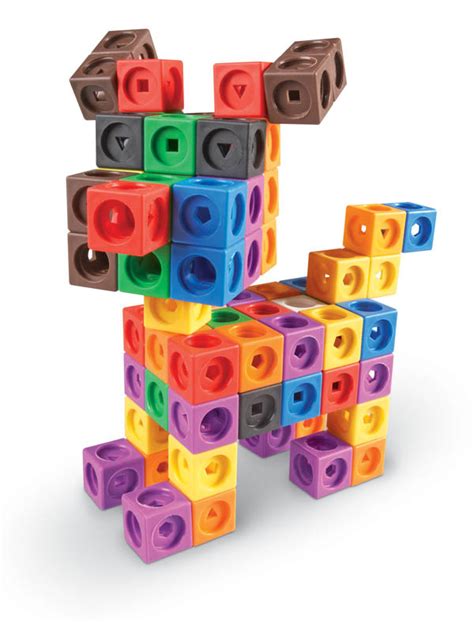 MathLink Cubes Big Builders | Learning Resources