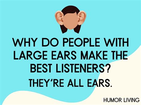 40+ Hilarious Ear Jokes You Need to Hear - Humor Living