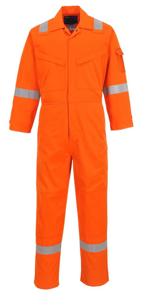 Flame Retardant Coverall – Anti Static Inherent Light Weight Fabric ...