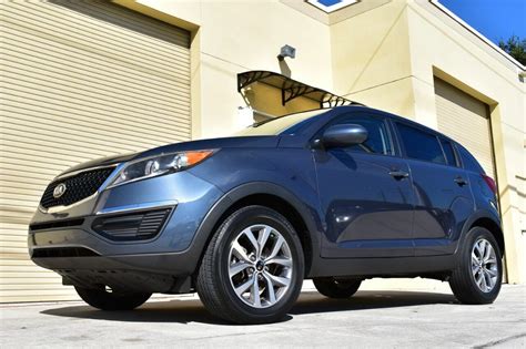 2014 Kia Sportage Lx 4dr Suv 99,800 Miles Twilight Blue Suv 2.4l I4 Automatic 6- - Used Kia ...