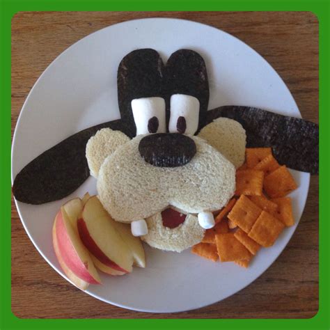 Goofy pb&j | Fun kids food, Food crafts, Finger foods for kids