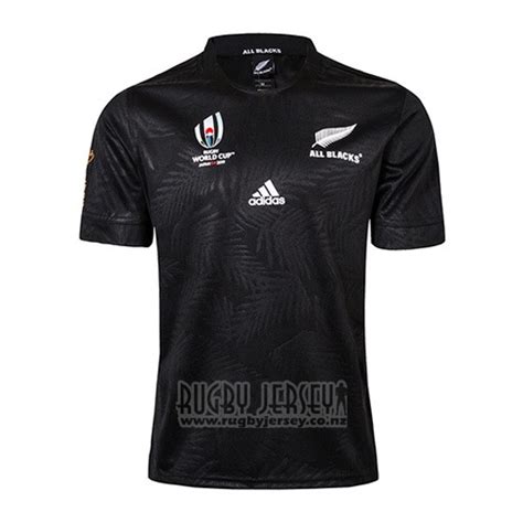 New Zealand All Black Rugby Jersey RWC2019 Home | RUGBYJERSEY.CO.NZ