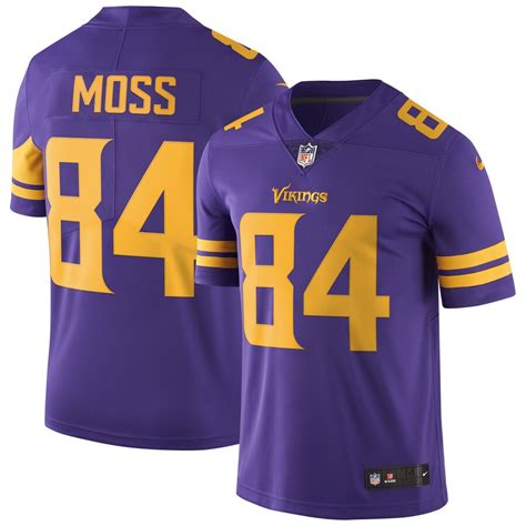 Nike Randy Moss Minnesota Vikings Purple Vapor Untouchable Retired Player Limited Jersey