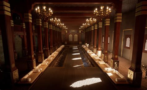 ArtStation - SHANIWAR WADA interior modelling&texturing