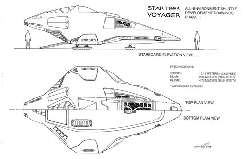 Star Trek Blueprints: Delta Flyer Shuttle Supplemental Drawings