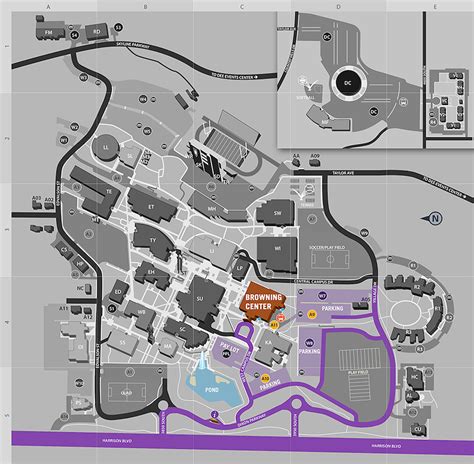 Weber State Campus Map