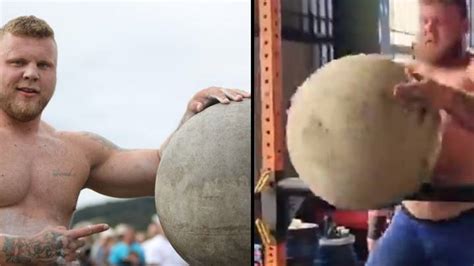 World's Strongest Man Tom Stoltman shares secret behind lifting enormous Atlas Stones