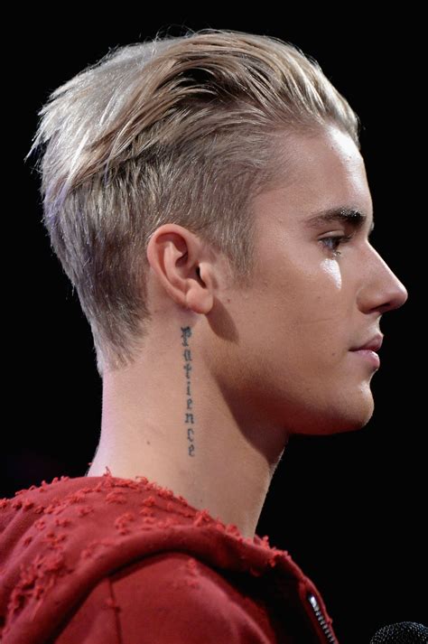 Justin Bieber Tattoos / Justin Bieber Has A New Face Tattoo : Can ...