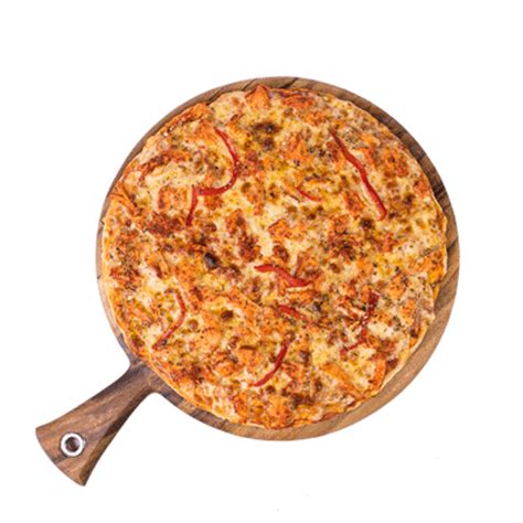 Pizza Topped - Tandoori Chicken Pizza 7" (12 per box) - Chefs Pantry