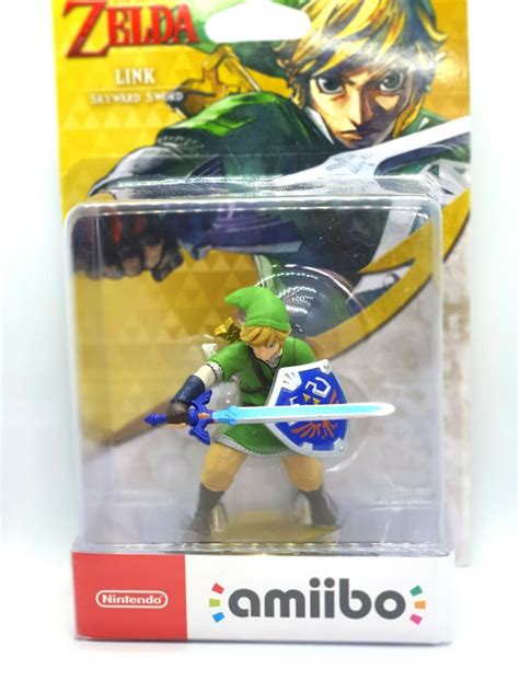 The Legend Of Zelda Skyward Sword Link Amiibo Super Smash Bro ...