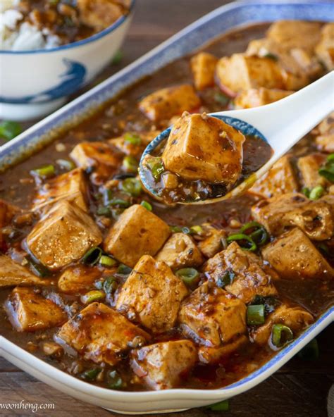 How to Make a Tasty Vegan 30-minute Mapo Tofu - WoonHeng