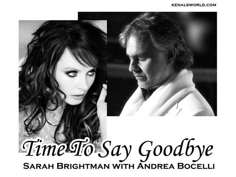 curiosidades de canciones: Andrea Bocelli & Sarah Brightman - Time to say goodbye