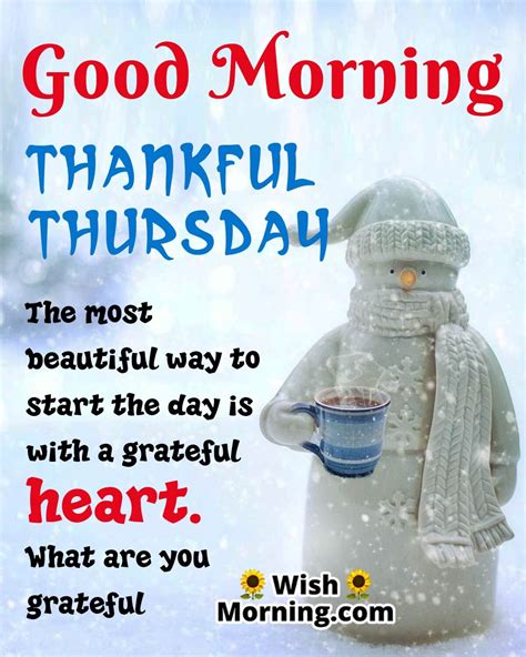 Thankful Thursday Quotes Wishes - Wish Morning