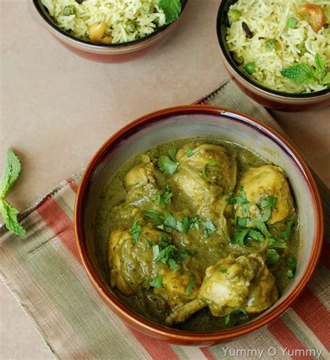 Coriander Chicken Curry