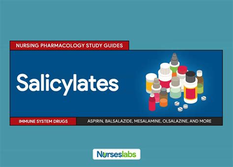 Salicylates Nursing Pharmacology and Study Guide