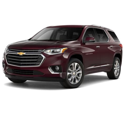 2019 Chevrolet Traverse colors w/ Interior Exterior Options