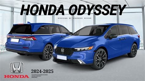 2024 Honda Odyssey Redesign