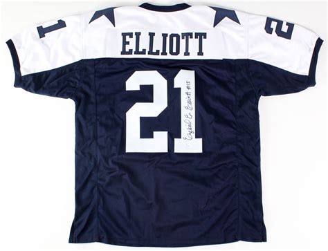 Ezekiel Elliott Signed Cowboys Jersey (JSA COA) | Pristine Auction