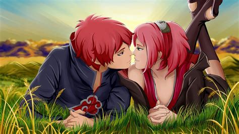 Cute Anime Couple Desktop Wallpapers | PixelsTalk.Net