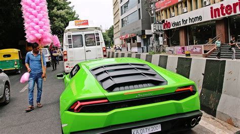 SUPERCARS IN INDIA (BANGALORE) JULY 2017 - YouTube