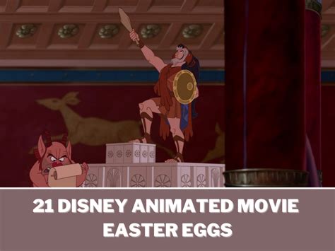 21 Easter Eggs in Disney Animated Movies - WDW Magazine