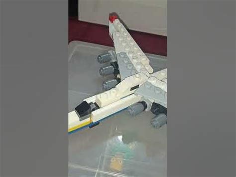LEGO pesawat cargo ANTONOV AN 225 mriya - YouTube