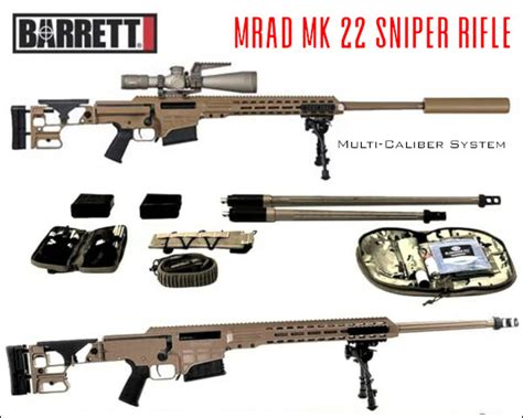 Barrett Wins Army Sniper Rifle Contract with Multi-Caliber MK22 ...