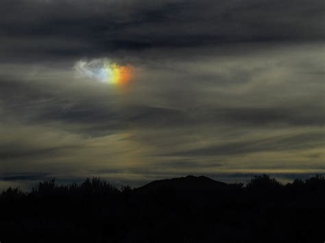 Rainbow Sun Dog Behind Cloud Reno, NV | Nice rainbow sun dog… | Flickr