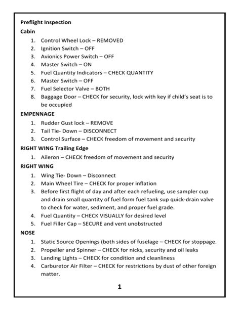 Cessna 182Q Checklist - Kirtland Flight Center