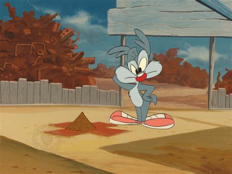 Tiny Toons Original Production Cel: Calamity Coyote – Clampett Studio