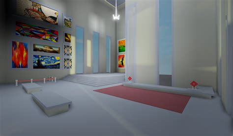 Thoughts about my Art museum showcase? - Building Support - Developer ...